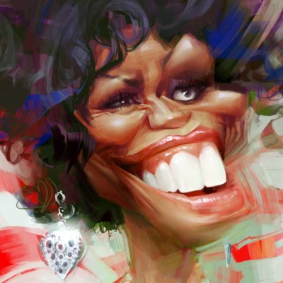 Karikatur-Michelle-Obama_Ausschnitt