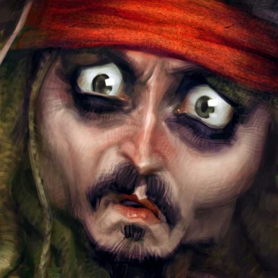 Karikatur_Johnny_Depp_Close_Up