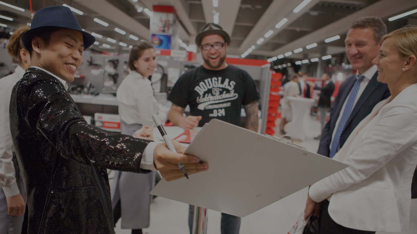 Schnellzeichner / Karikaturist für Kundenevents